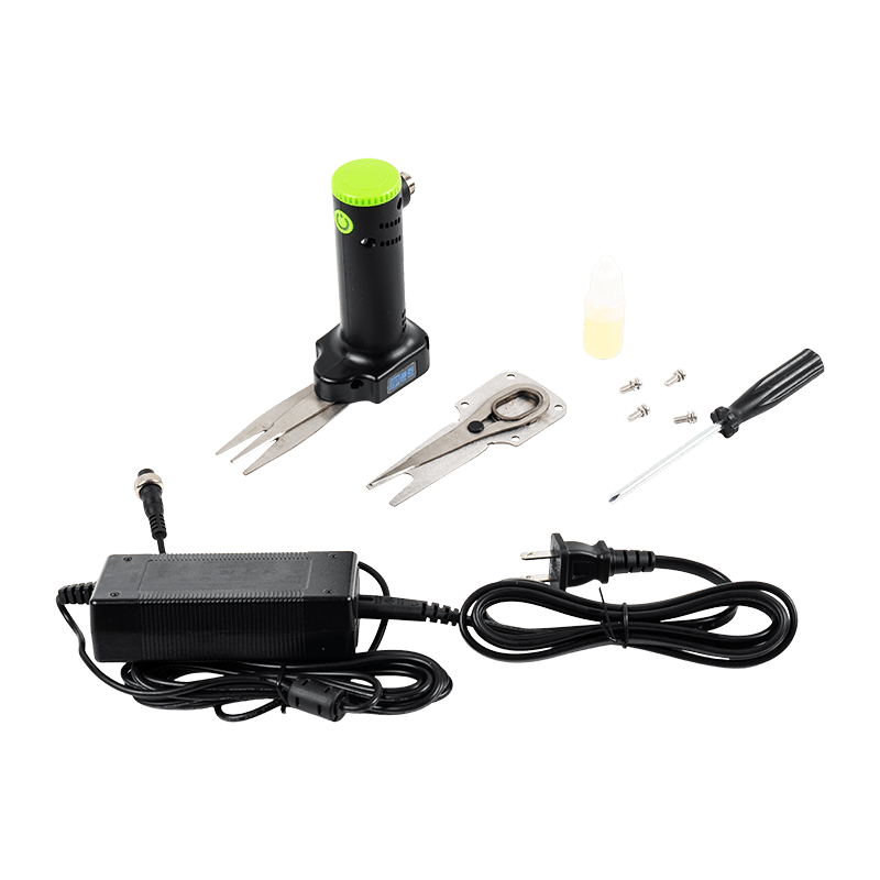 Handgeführte elektrische Trimmerschere Handgeführte elektrische Trimmerschere